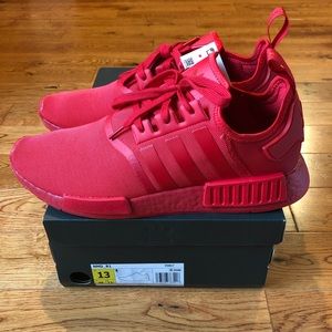 Adidas NMD R1 - Triple Red/Scarlet - Mens Size 13